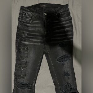 AMIRI black ripped jeans size 32 men